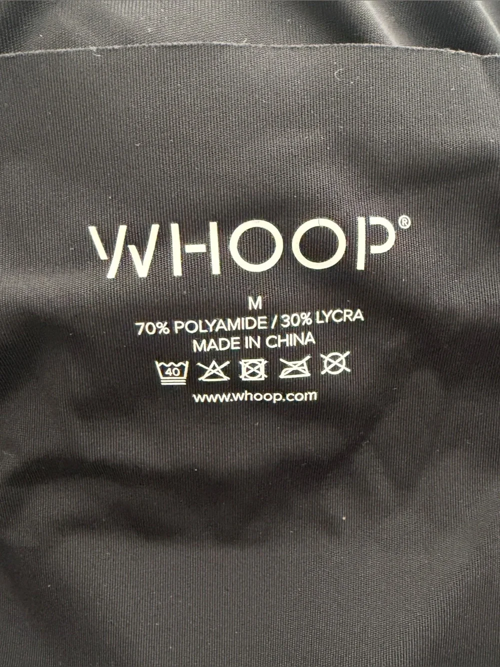 Whoop Black 4.0 Bralette Bra M